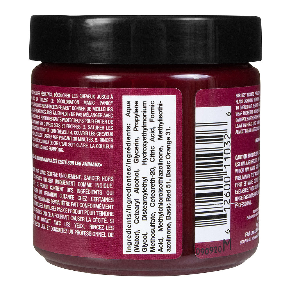 Manic Panic Vampire Red Blood Red Semi-Permanent Hair Dye | Classic High Voltage
