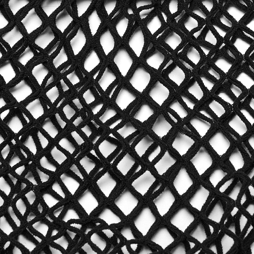 Black Fishnet Rave Co-ord Set | Punk Rave