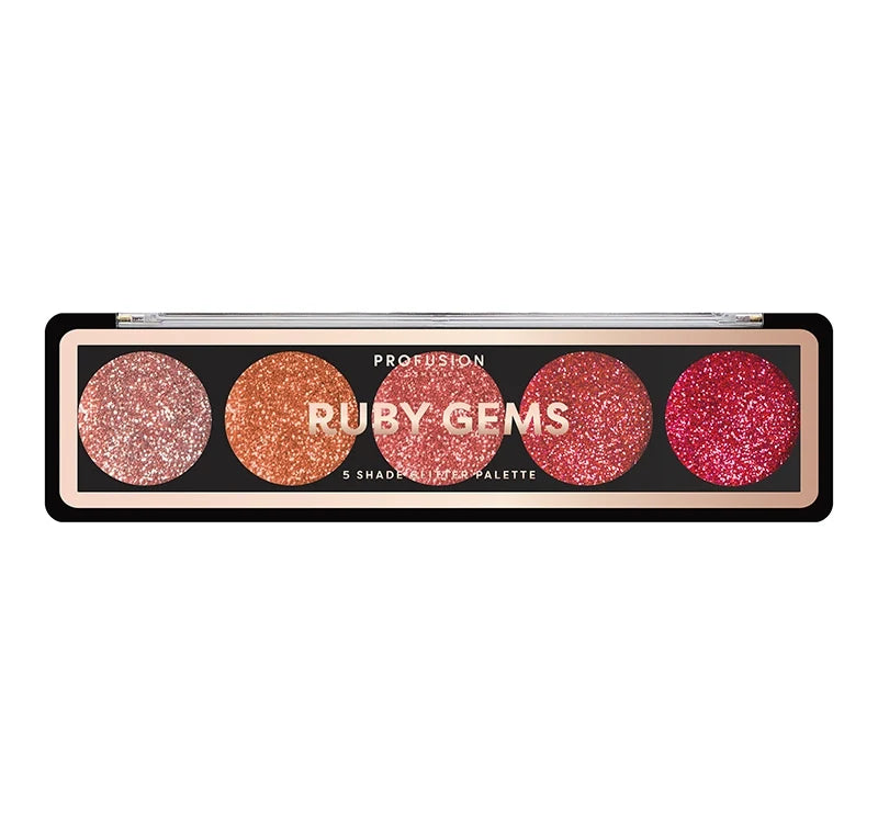 GLITTER GEMS | 5-SHADE GLITTER PALETTES