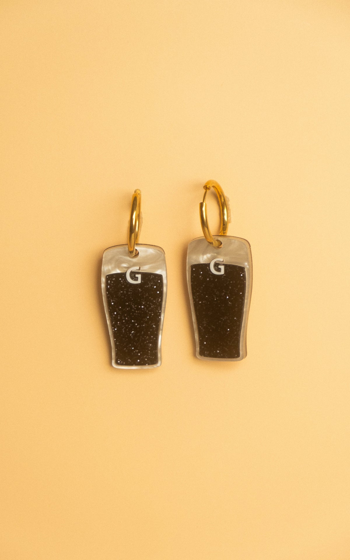 Split the G Hoop Earrings | Stout Statement Jewellery