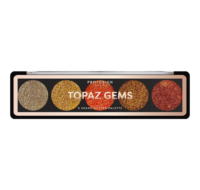 GLITTER GEMS | 5-SHADE GLITTER PALETTES