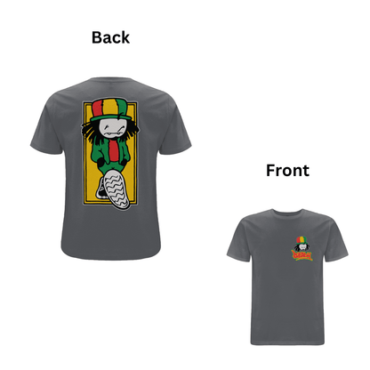 Dready Walking Dread graphic T-shirt product view.