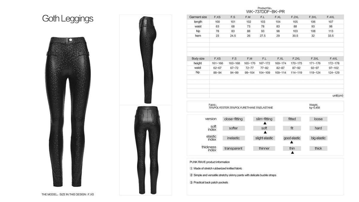 Black Prism Rave Leggings | Punk Rave