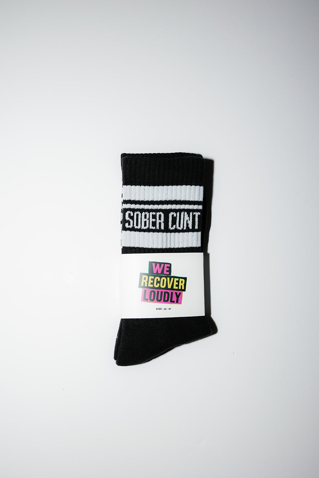Sober Cunt Socks | Sober Statement Socks