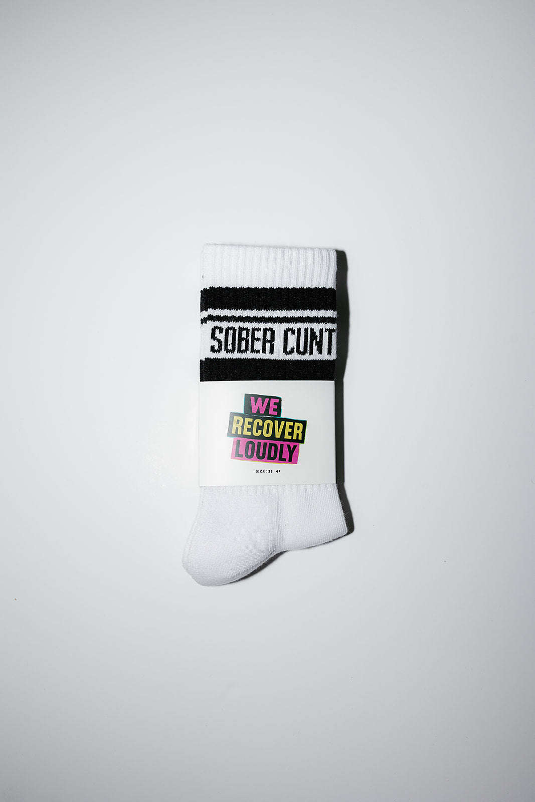 Sober Cunt Socks | Sober Statement Socks