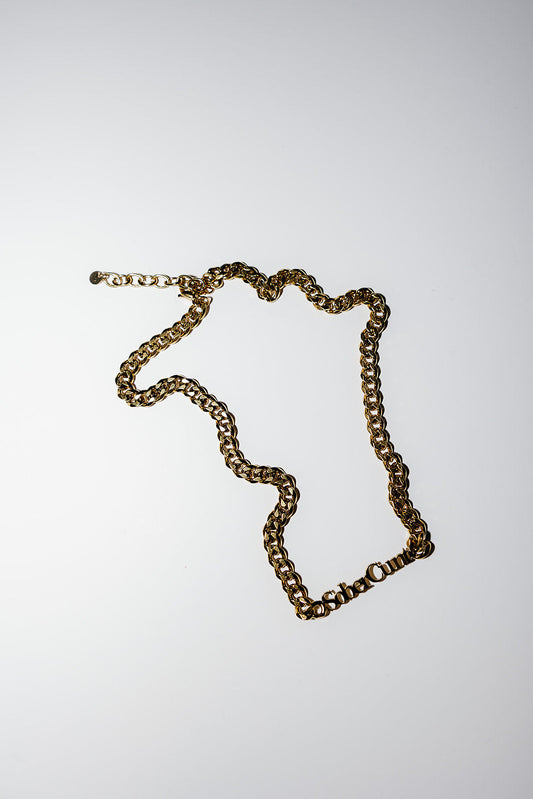 Sober Cunt Necklace | Gold Statement Recovery Necklace