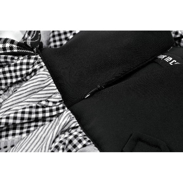 Black & Grey Tartan Punk Rave Skirt | Dark in Love