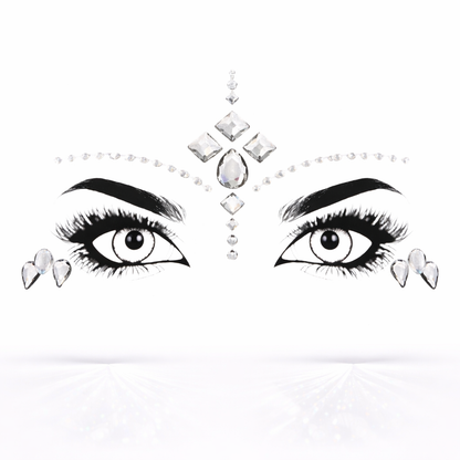 festival face gems harmonia symmetrical design