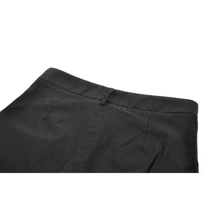 Black Punk Utility Rave Shorts | Dark in Love
