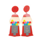 Gumball machine earrings UK colourful candy statement earrings