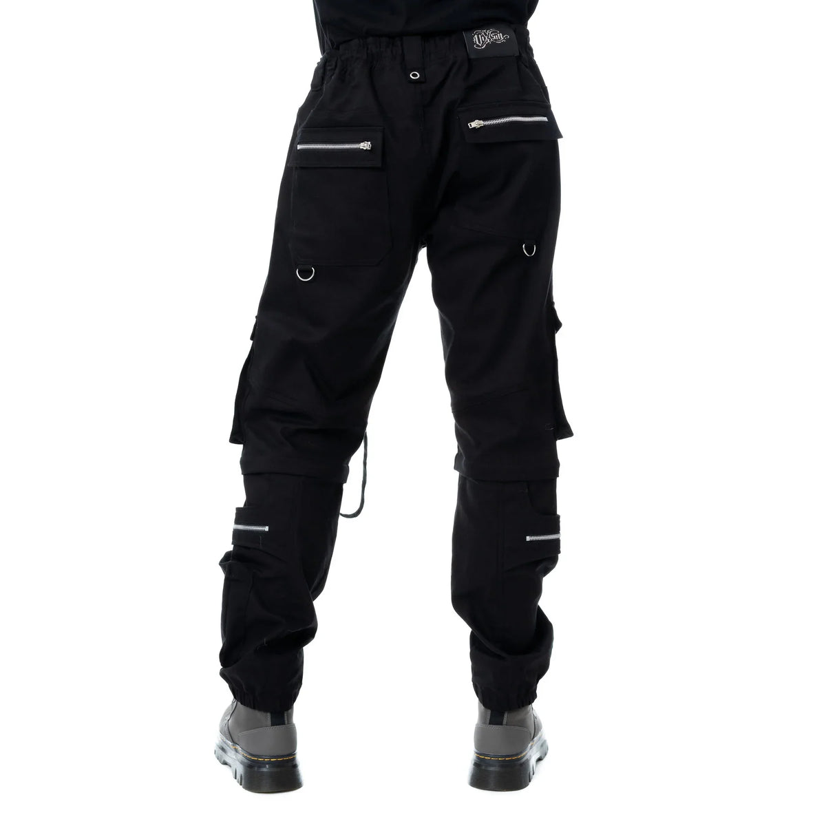 Vixxsin Halston Black Cargo Trousers