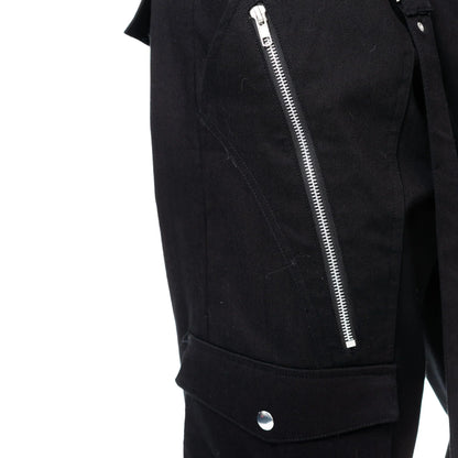 Vixxsin Halston Black Cargo Trousers
