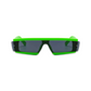 Sunglasses - Futuristic Neon Glasses, Green