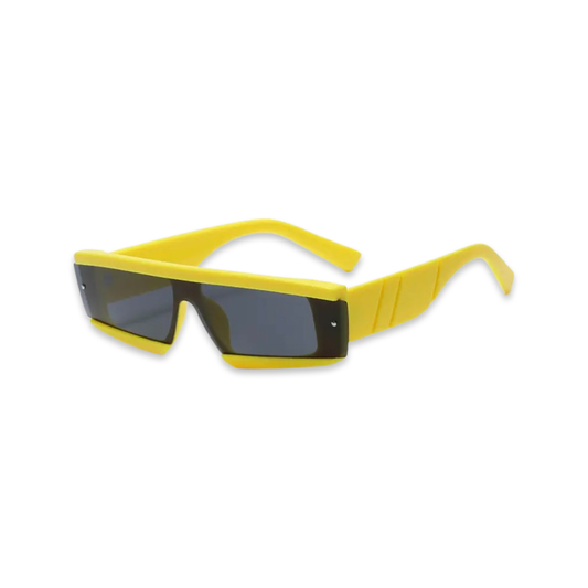 Sunglasses - Futuristic Neon Glasses, Yellow