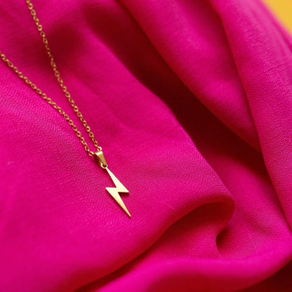 Lightning Bolt Necklace | Statement Jewellery