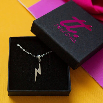 Lightning Bolt Necklace | Statement Jewellery