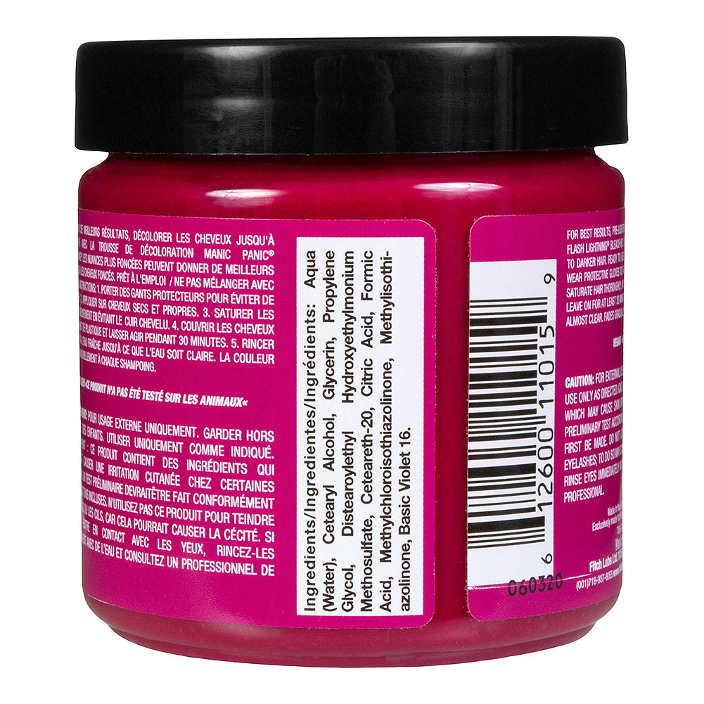 Manic Panic Hot Hot Pink Semi-Permanent Hair Dye | Classic High Voltage