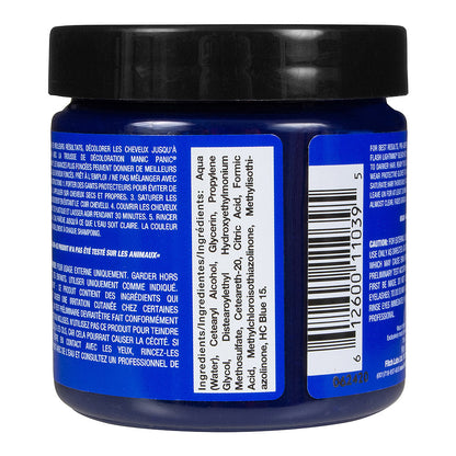 Manic Panic Rockabilly Blue Semi-Permanent Hair Dye | Vibrant Cobalt Blue