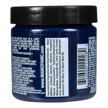 Manic Panic Shocking Blue Semi-Permanent Hair Dye | Intense Blue