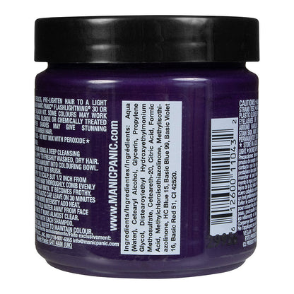Manic Panic Violet Night Deep Purple Semi-Permanent Hair Dye | Classic High Voltage