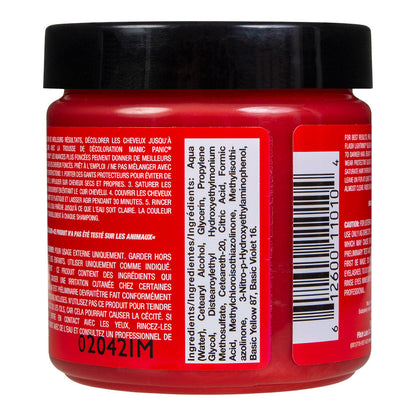 Manic Panic Wildfire Red-Orange UV Reactive Semi-Permanent Hair Dye | Classic High Voltage
