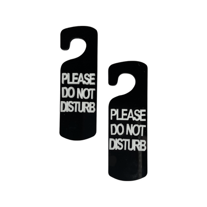 Please do not disturb earrings UK funny slogan statement earrings