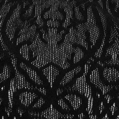 Black Mesh Rave Mini Dress | Punk Rave