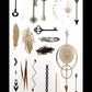 Temporary Flash Tattoos - Transcendence (Metallic Gold, Silver & Black)-Accessories-WonkiWear