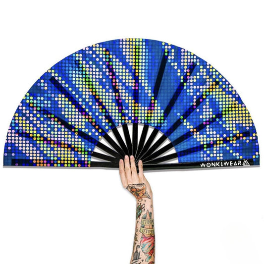 XL Festival Fan - UV Reactive, Microdots