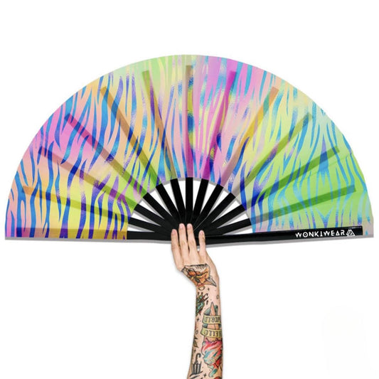 XL Festival Fan - UV Reactive, Safari Disco