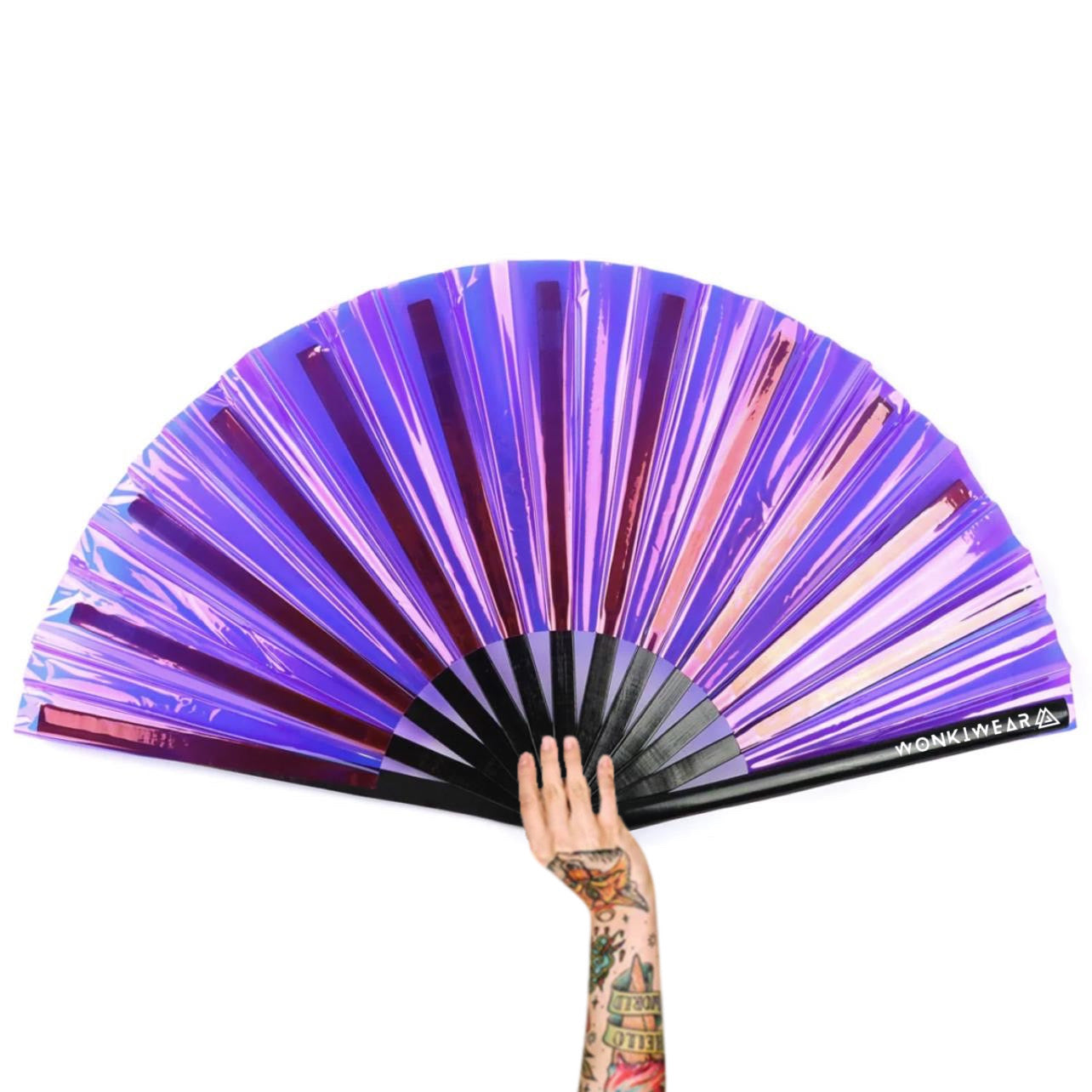 XL Festival Fan - Iridescent, Party Purple