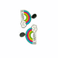 Earrings - Oversized happy rainbow drops