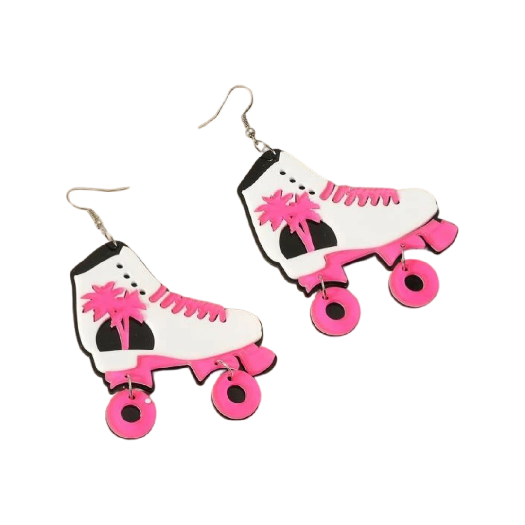 Earrings - Rollerskate drop
