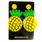 Earrings - Oversized pineapple drops