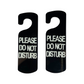Earrings - Oversized please do not disturb sign studs
