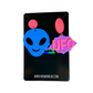 Earrings - Mismatched alien UFO drops