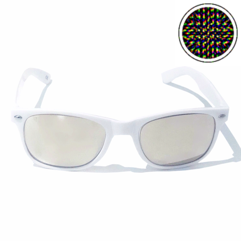 Diffraction Glasses - Supernova, Mindbending Effect (Black)-Accessories-WonkiWear